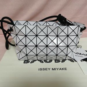 Bao Bao Issey Miyake Loop Shoulder Bag White